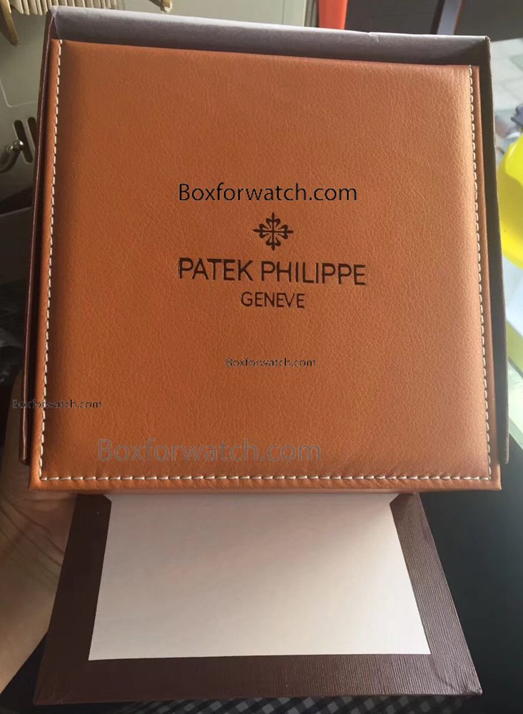 Low Price Patek Philippe Brown Watch Box / Leather Case